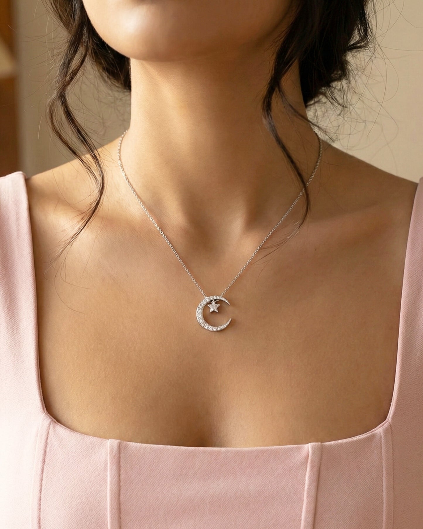 MOON STAR CHAIN - Stylishever