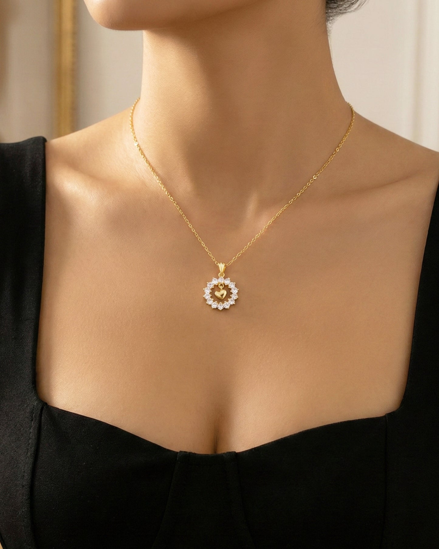 HANGING HEART CHAIN - Stylishever