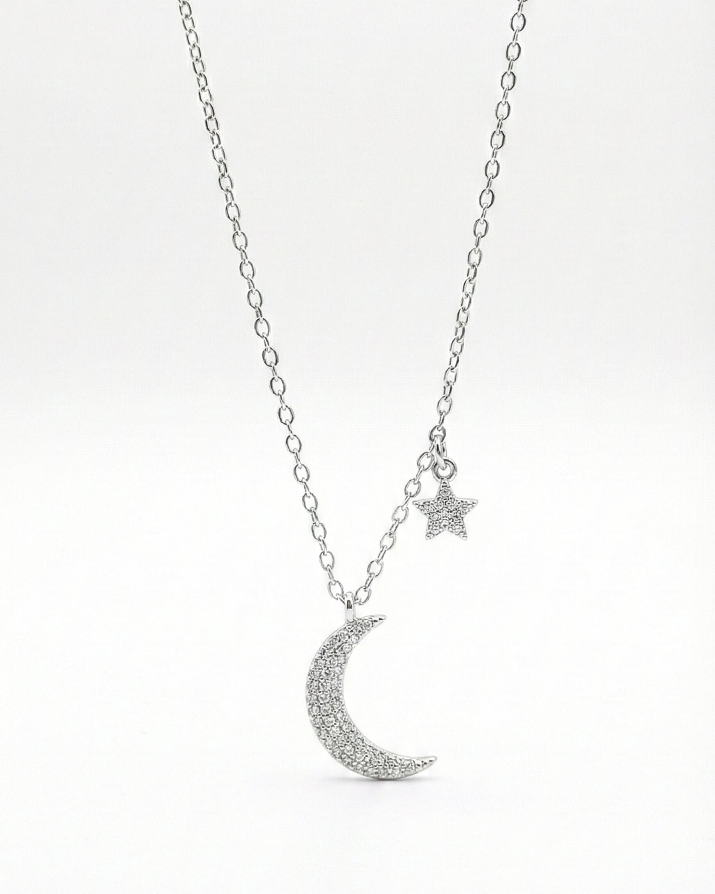 The Crescent Star Necklace - Stylishever