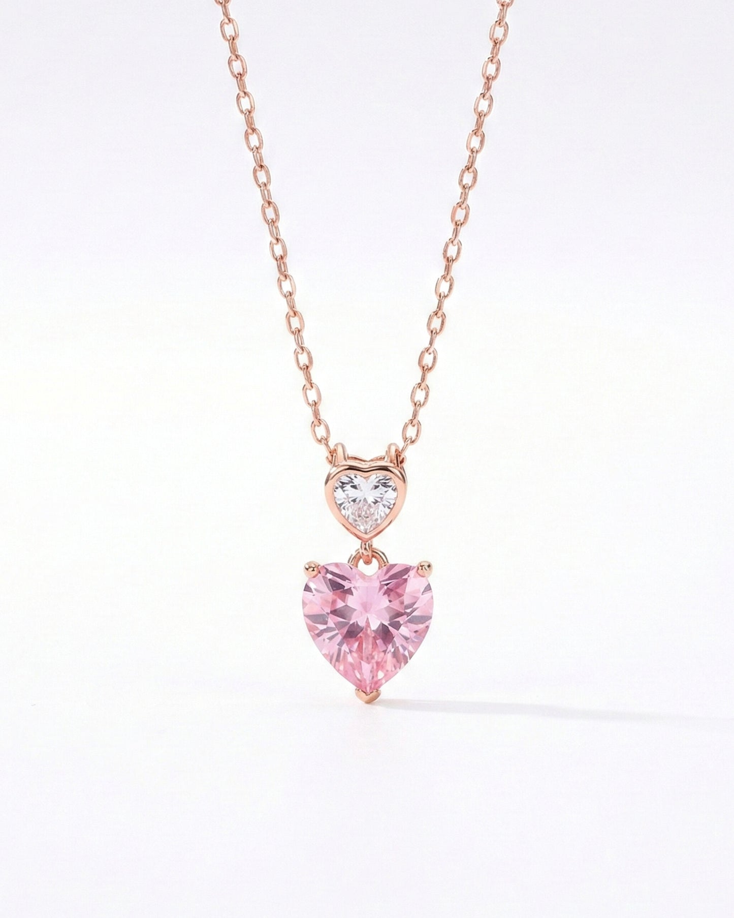 DULEX HEART DIAMOND CHAIN
