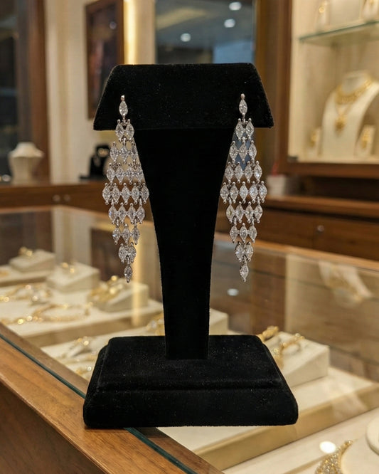 Diamond Rain Earrings