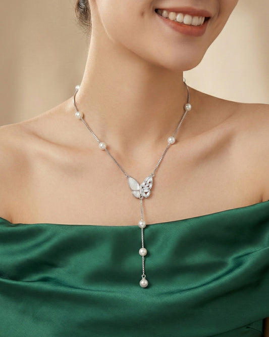 Moonlit Butterfly Chain