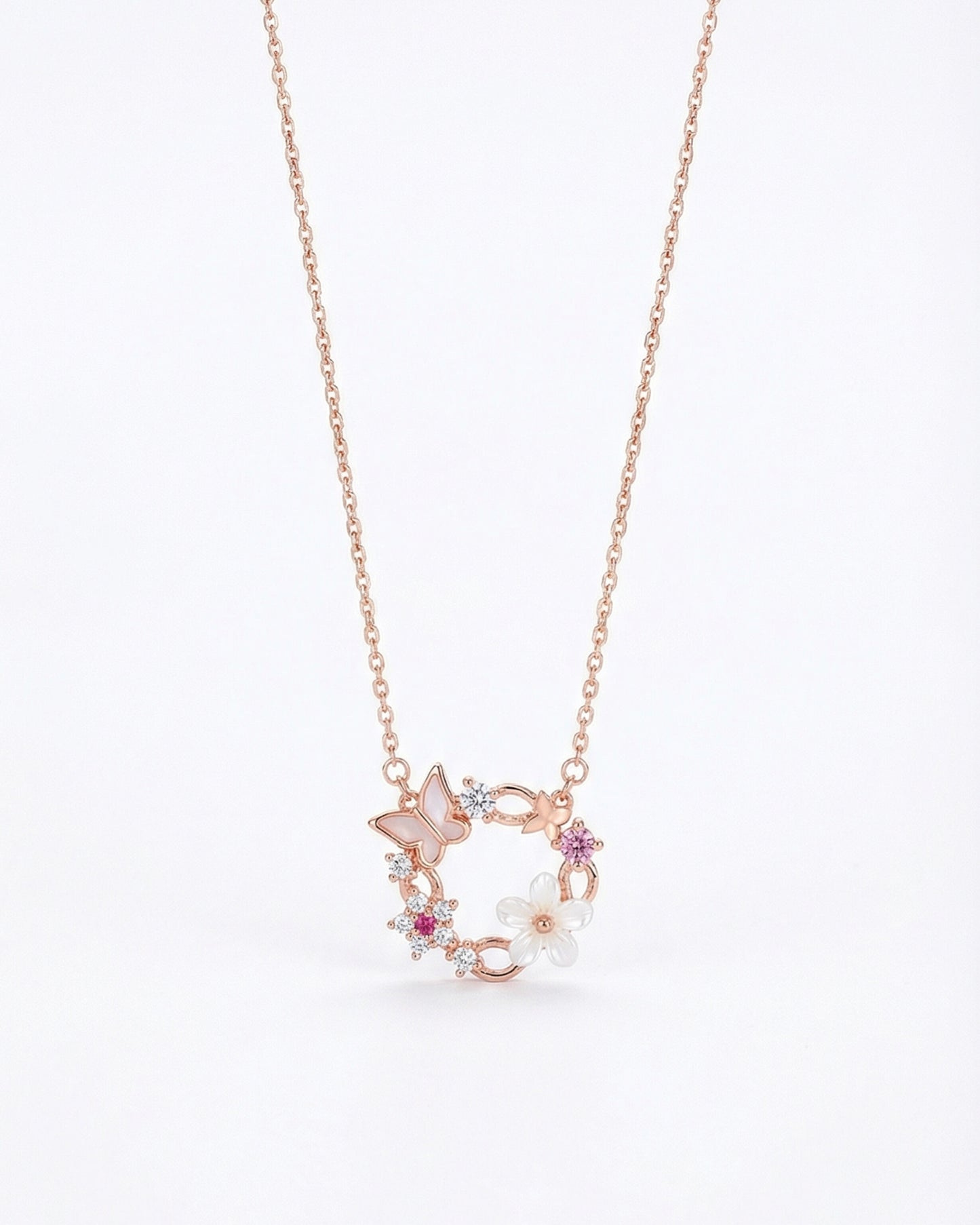 Butterfly Kiss blossom Necklace