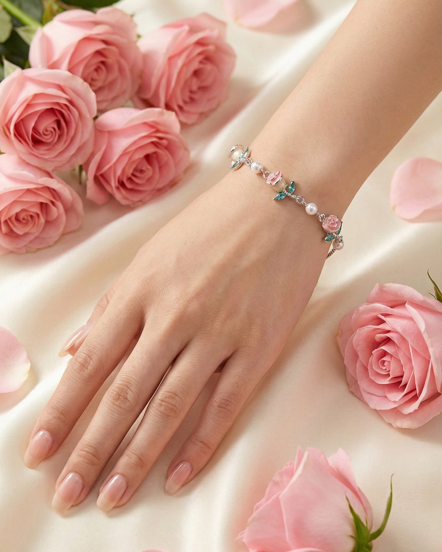 FLORAL ROSE BRACELET