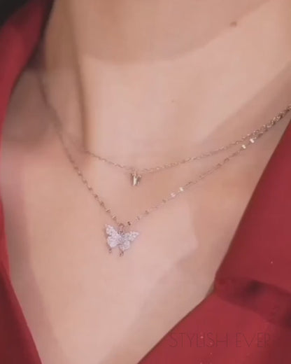 BUTTERFLY DOUBLE CHAIN
