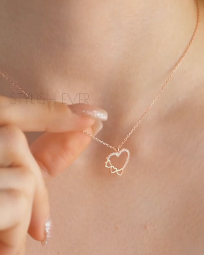 MINIATURE HEART CHAIN