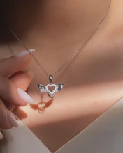 Load and play video in Gallery viewer, ANGEL WING HEART CHAIN
