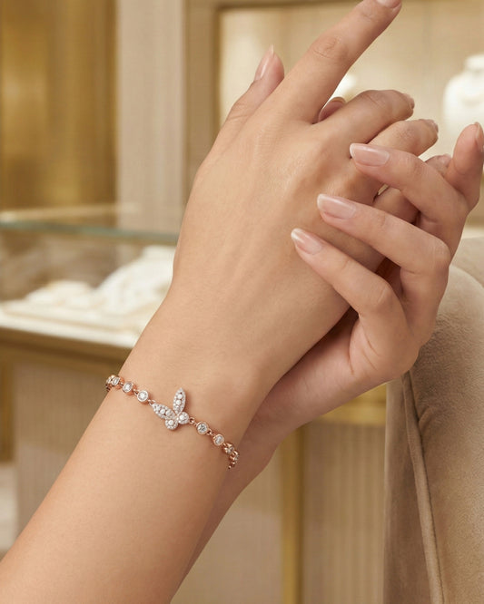 Whispering 🦋 pearl Bracelet