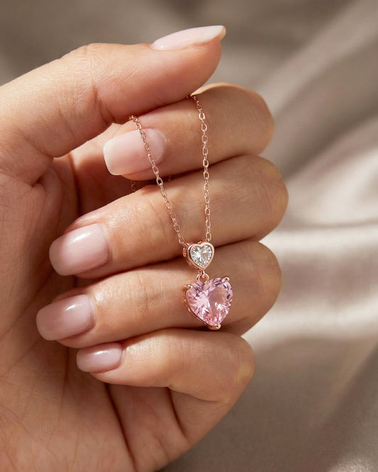 DULEX HEART DIAMOND CHAIN