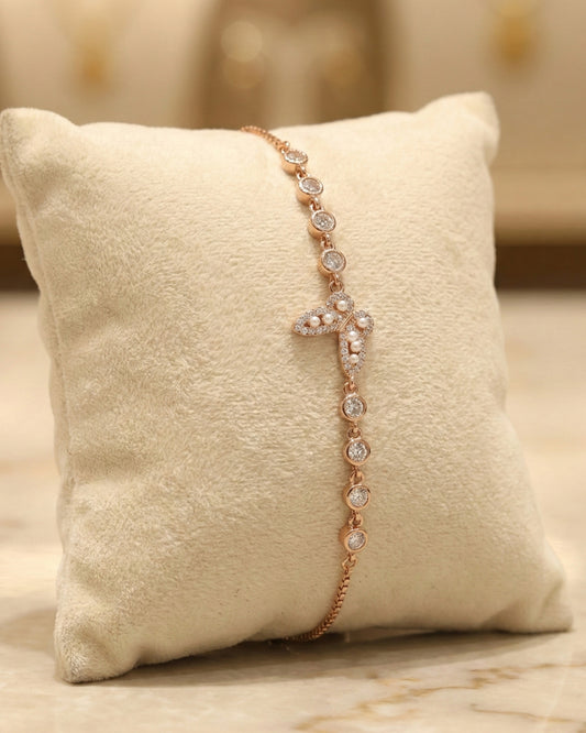 Whispering 🦋 pearl Bracelet