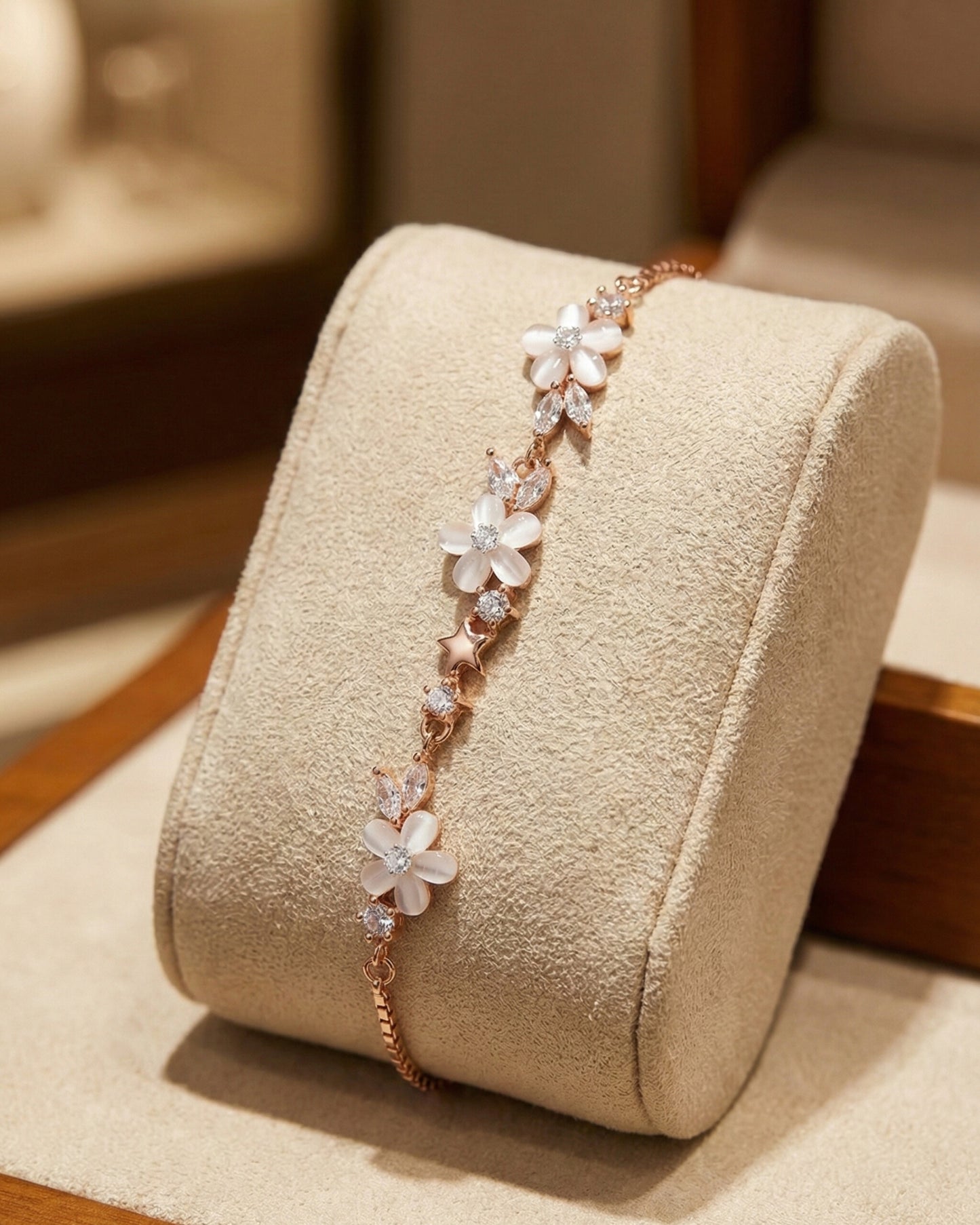 ICE CRUSH FLORAL BRACELET