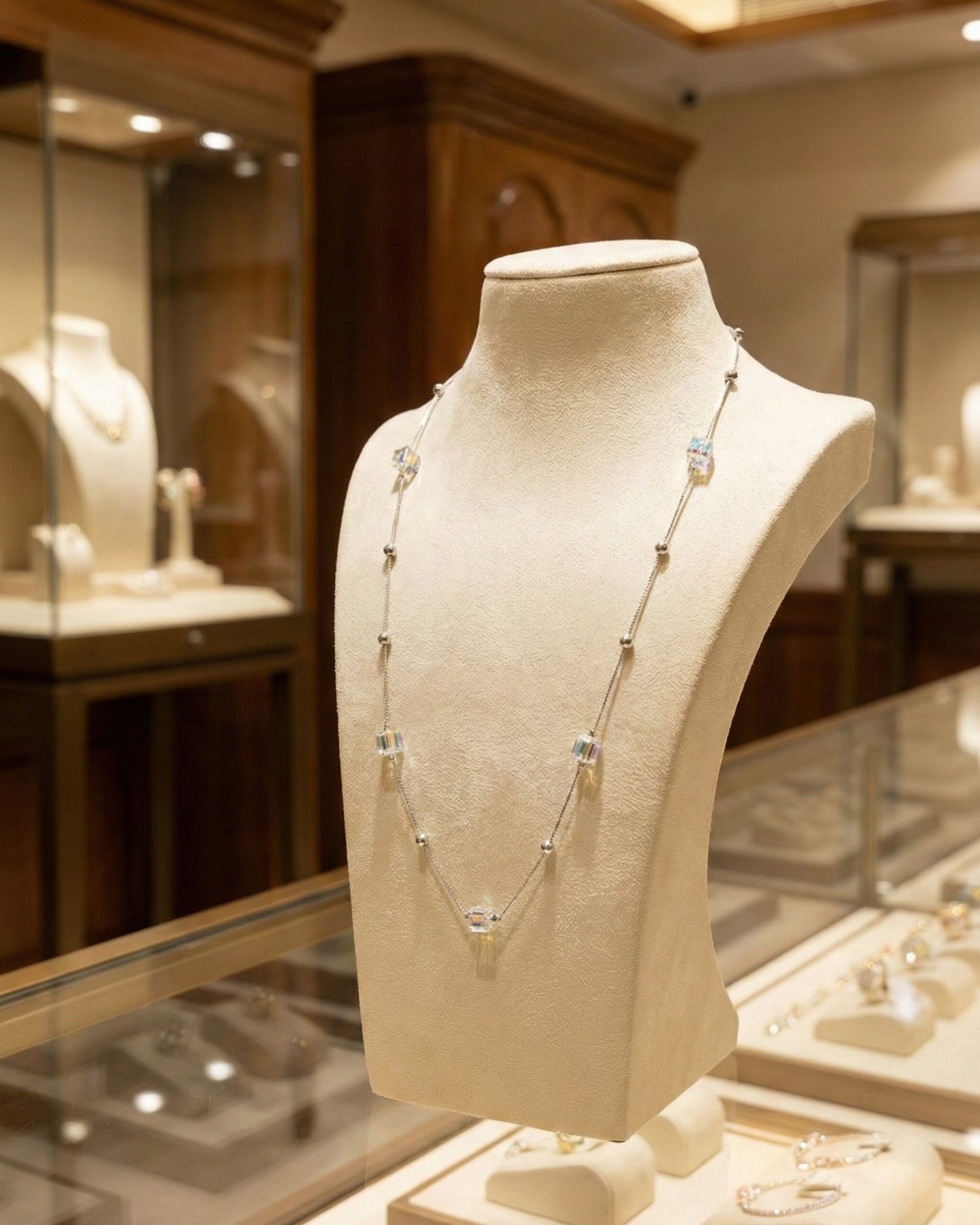 Swarovski crystal chain