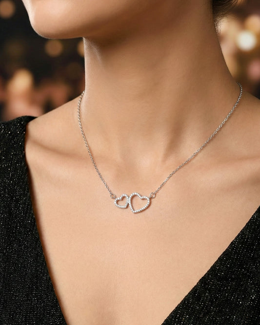COUPLE HEART CHAIN