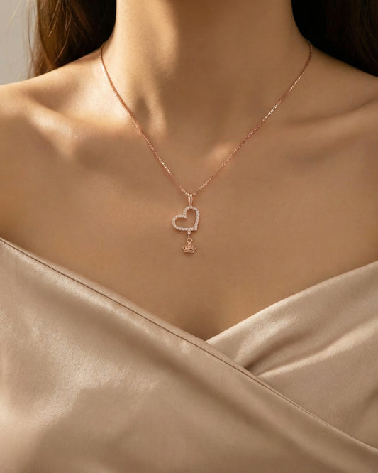 Crowned Love Necklace