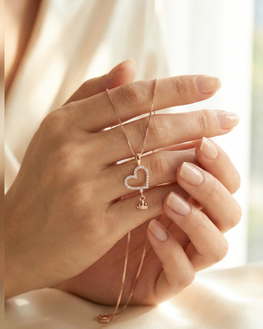 Crowned Love Necklace