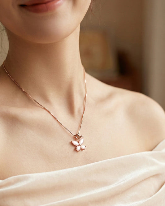 Butterfly 🦋 Petal Necklace