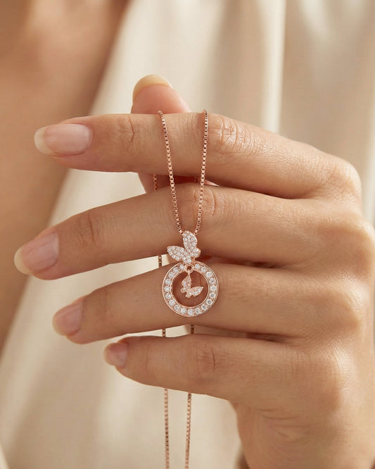 Dancing Butterfly Necklace