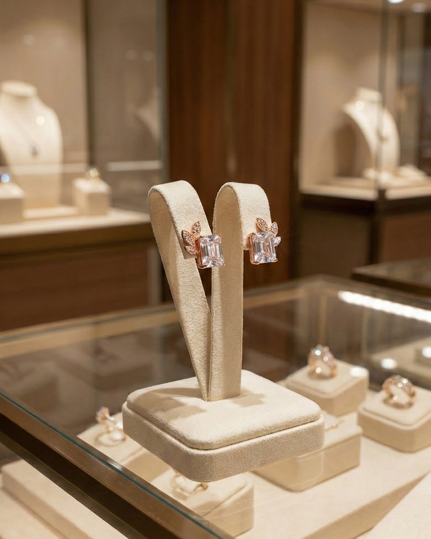 Crystal Vine Earrings