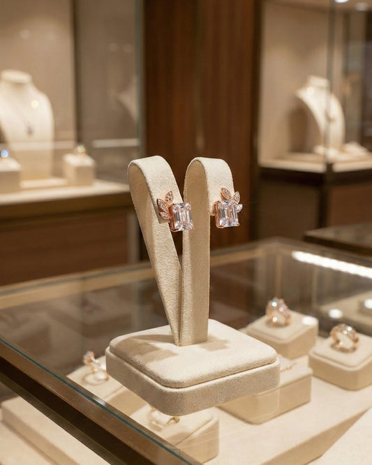 Crystal Vine Earrings