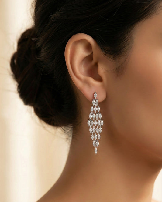 Diamond Rain Earrings