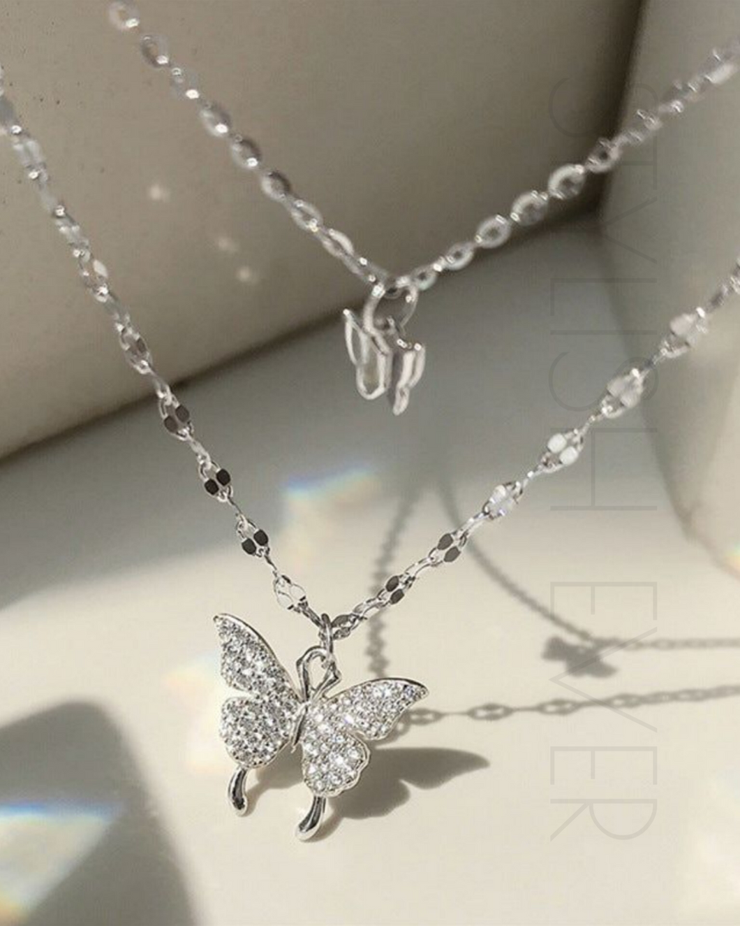 BUTTERFLY DOUBLE CHAIN