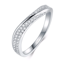 Load image into Gallery viewer, The Elegance Modian Classique Silver Ring - Stylishever
