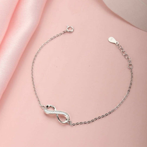 To Infinity and Beyond Silver Bracelet - Stylishever
