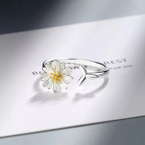 Daisy flower ring - Stylishever