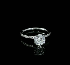 Solitaire Diamond ring - Stylishever