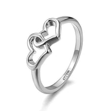 Load image into Gallery viewer, double ❤️ heart ring - Stylishever
