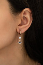Load image into Gallery viewer, Devil Eye Solitaire Silver Earrings - Stylishever
