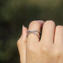 Load image into Gallery viewer, X band ring 💍 - Stylishever
