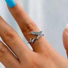 Load image into Gallery viewer, Elegant Graceful 🦋 Silver Ring - Stylishever
