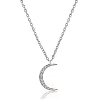 Load image into Gallery viewer, CRESCENT  Moon 🌛 pendent chain - Stylishever
