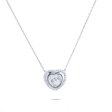 Load image into Gallery viewer, GLITTERING HEART 💞 necklace - Stylishever
