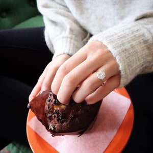 SPARKLING DIAMOND RING - Stylishever
