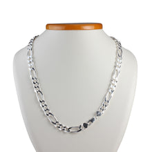 Load image into Gallery viewer, FIGAROO MENS SILVER CHAIN - Stylishever
