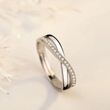 Load image into Gallery viewer, Infinity diamond ring - Stylishever
