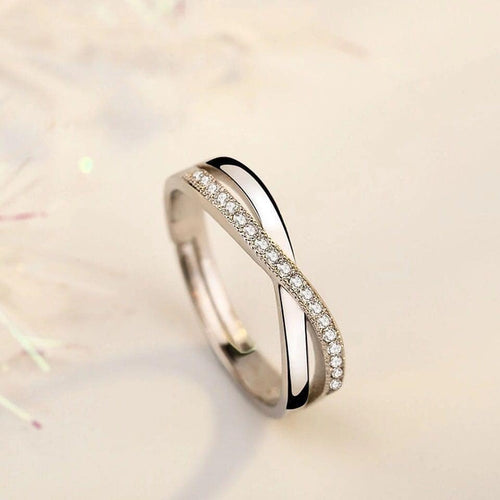 Infinity diamond ring - Stylishever