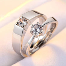 Load image into Gallery viewer, Attractive Crystal Couple Rings - Stylishever

