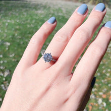 Load image into Gallery viewer, SOLITAIRE DIAMOND SILVER RING - Stylishever
