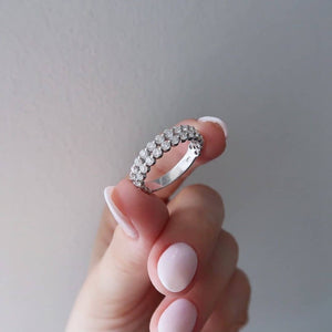 SPARKLE DULUXE  ROUND RING - Stylishever