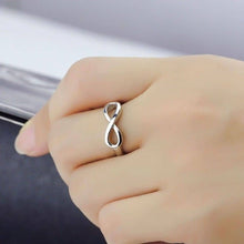 Load image into Gallery viewer, Trendy Stylish Silver Infinity Ring 😍💍 - Stylishever
