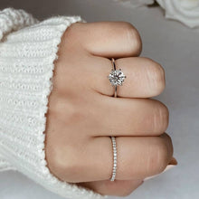 Load image into Gallery viewer, AMERICAN DIAMOND PREMIUM SILVER RING SET - Stylishever
